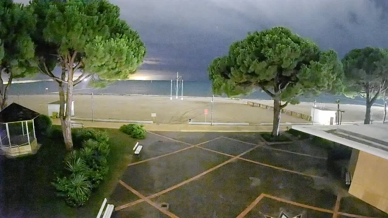Webcam Grado – Entrée de la plage (Lido di Grado)