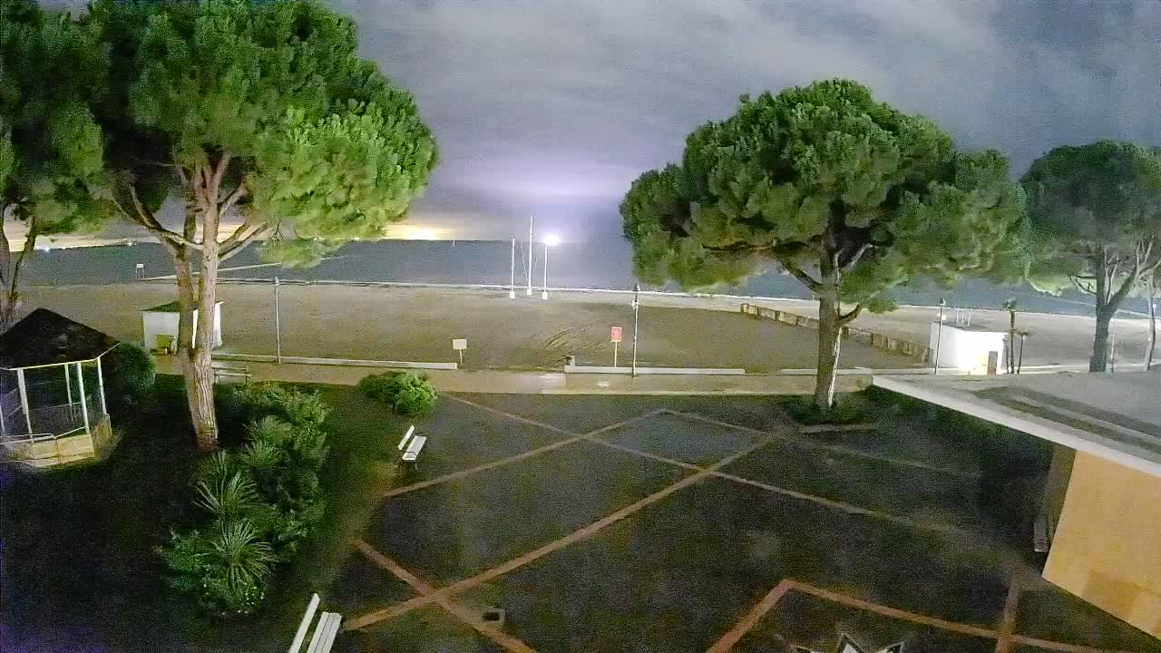 Spletna kamera Gradež (Grado) – Vhod na plažo