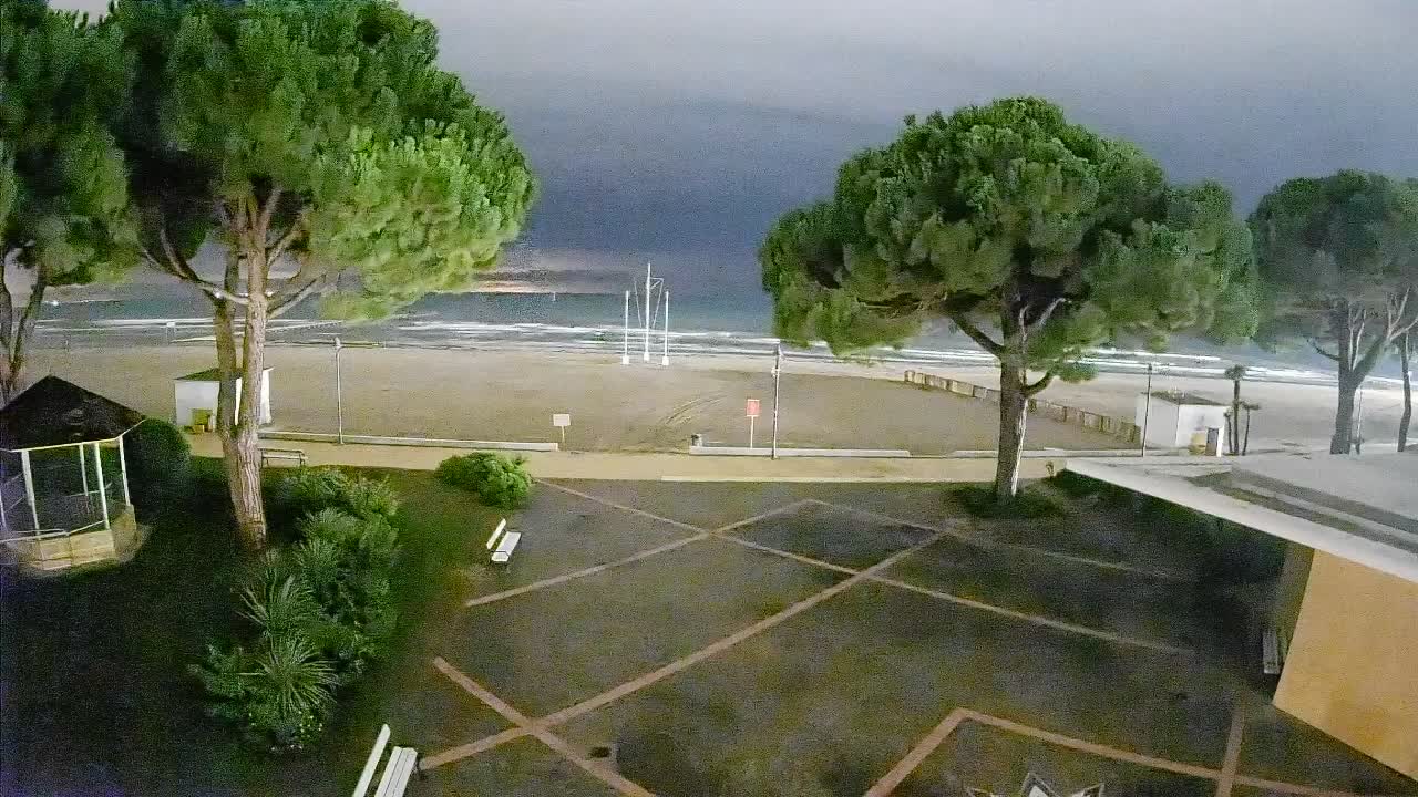 Spletna kamera Gradež (Grado) – Vhod na plažo