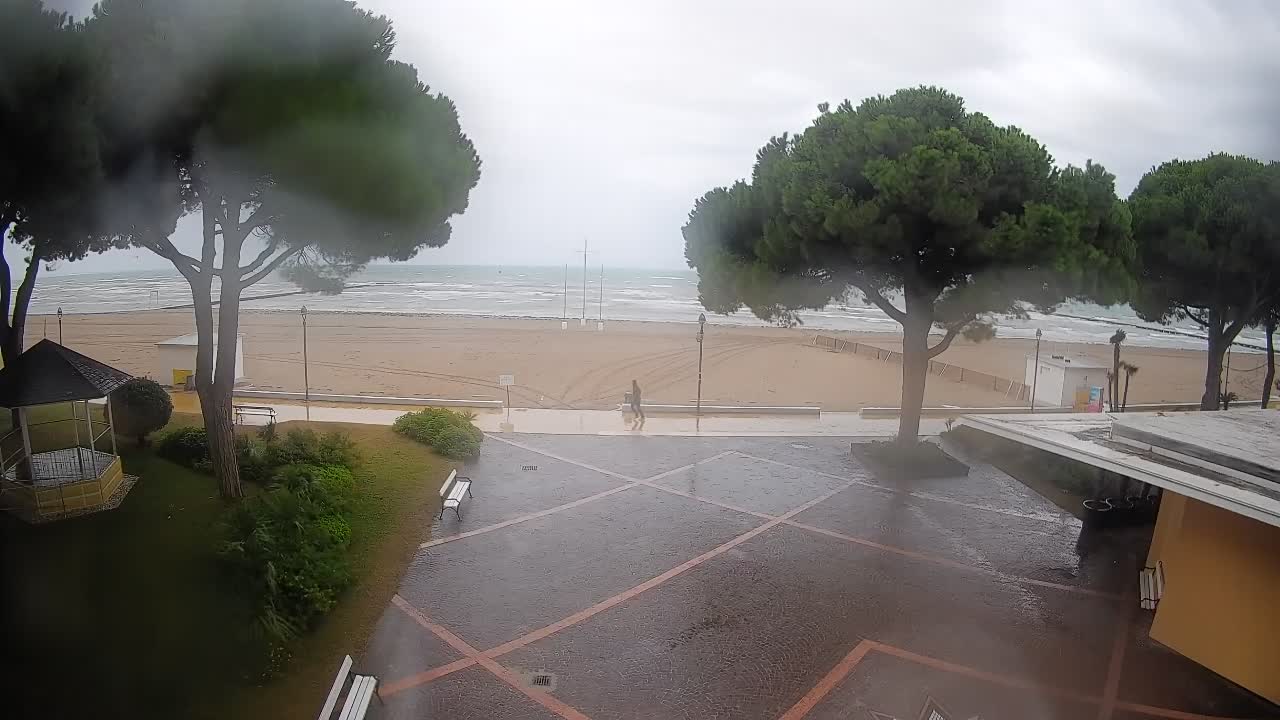 Spletna kamera Gradež (Grado) – Vhod na plažo