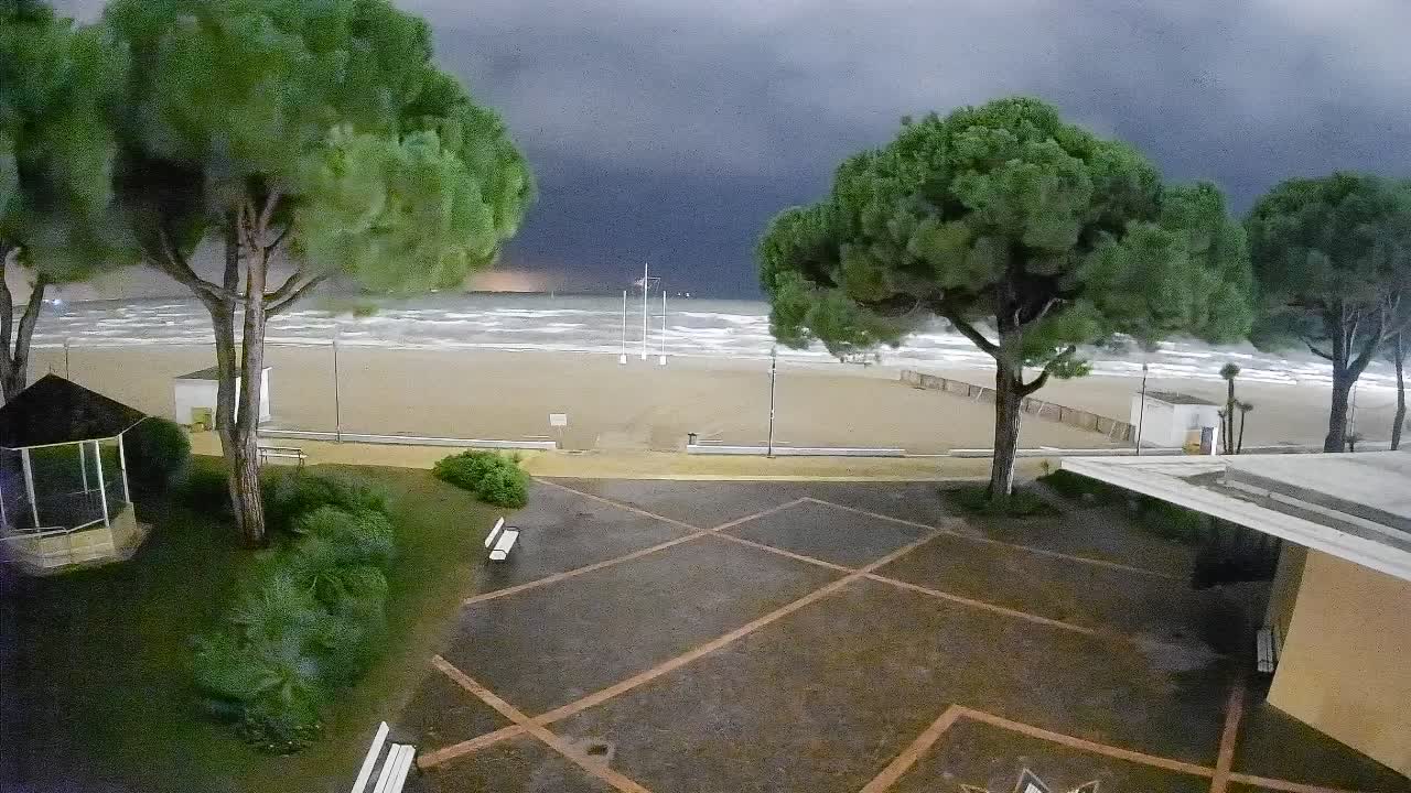 Spletna kamera Gradež (Grado) – Vhod na plažo