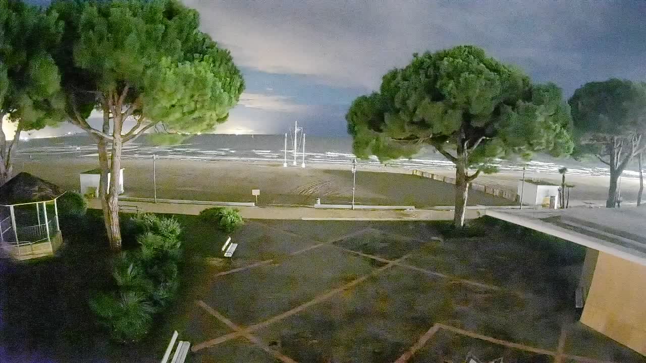 Spletna kamera Gradež (Grado) – Vhod na plažo