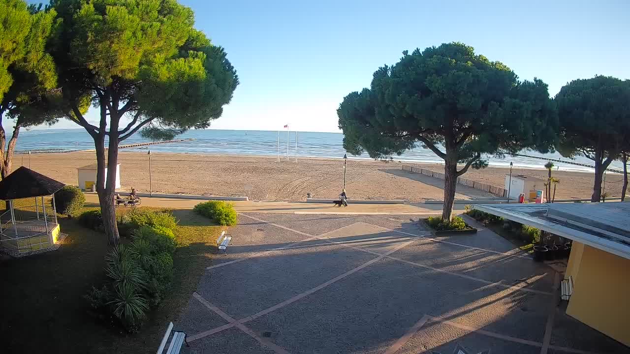 Webcam Grado – Entrée de la plage (Lido di Grado)