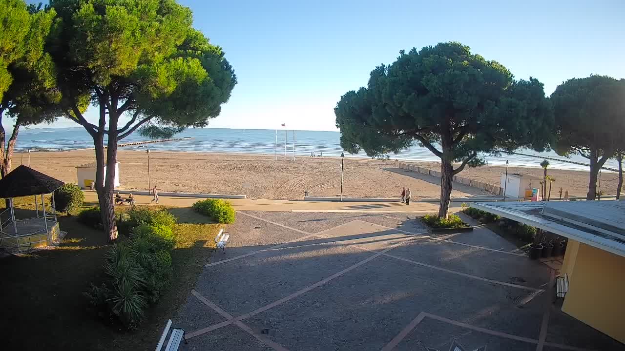 Spletna kamera Gradež (Grado) – Vhod na plažo