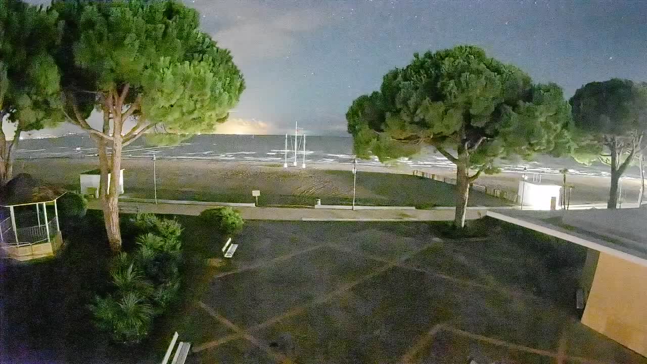 Spletna kamera Gradež (Grado) – Vhod na plažo