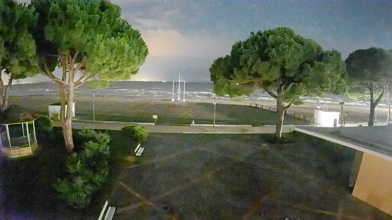 Spletna kamera Gradež (Grado) – Vhod na plažo
