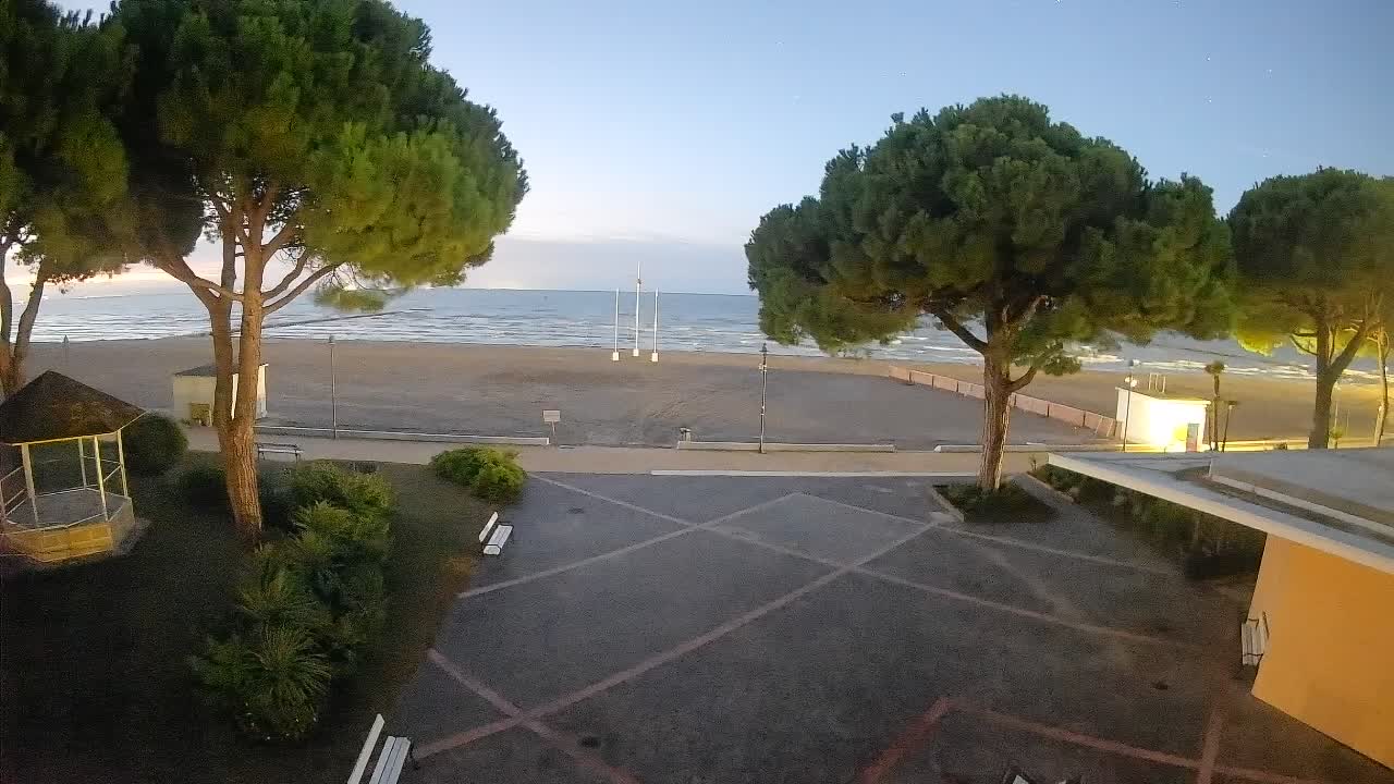 Spletna kamera Gradež (Grado) – Vhod na plažo