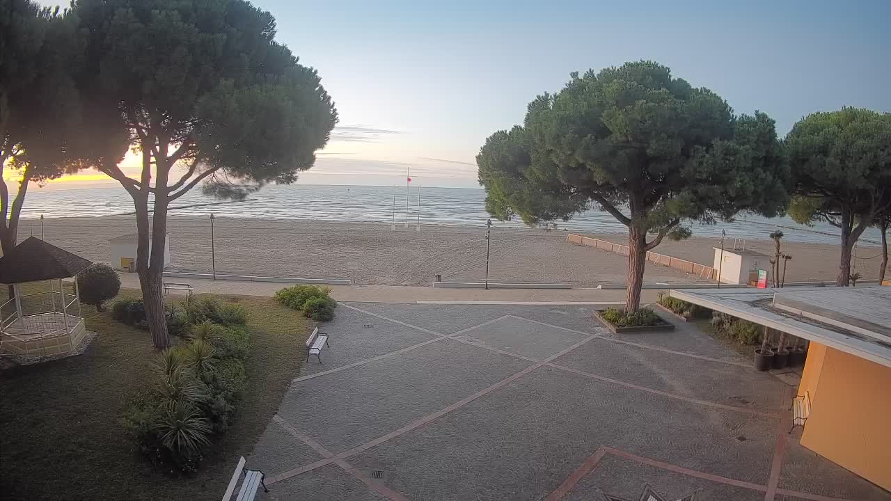 Webcam de Grado – Entrada de la playa (Lido di Grado)