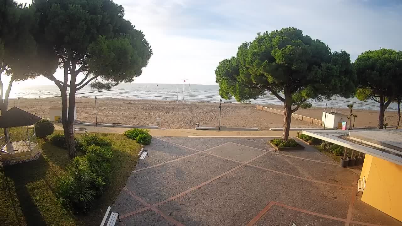 Spletna kamera Gradež (Grado) – Vhod na plažo