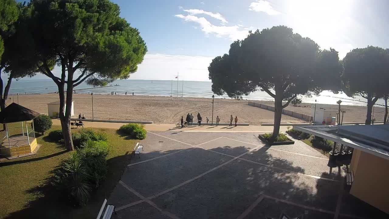 Webcam Grado – Entrée de la plage (Lido di Grado)