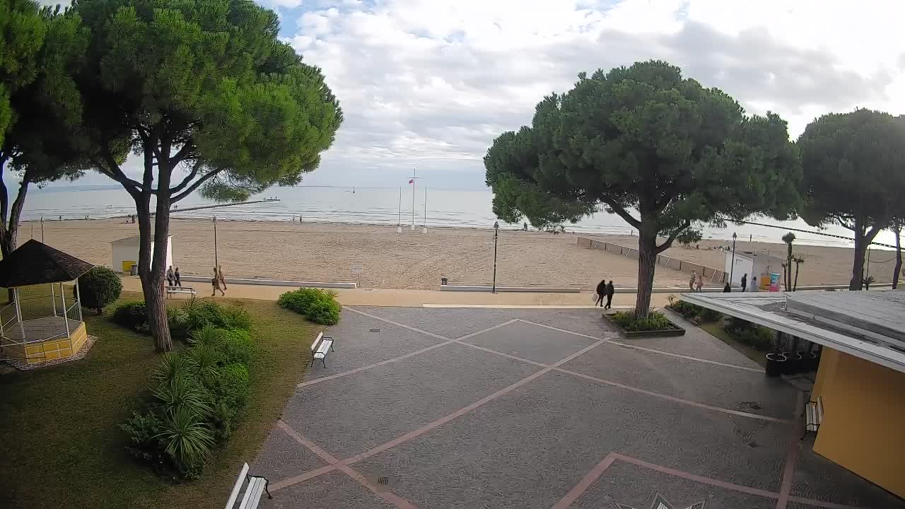 Spletna kamera Gradež (Grado) – Vhod na plažo