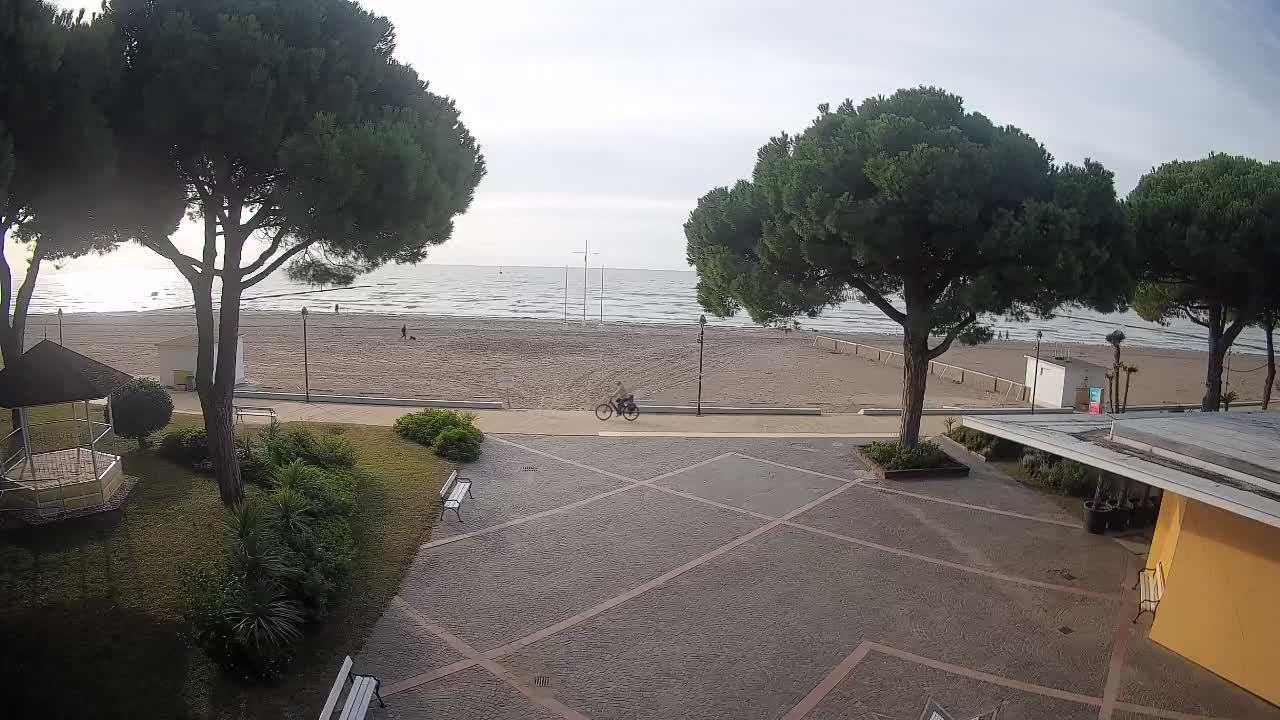 Spletna kamera Gradež (Grado) – Vhod na plažo