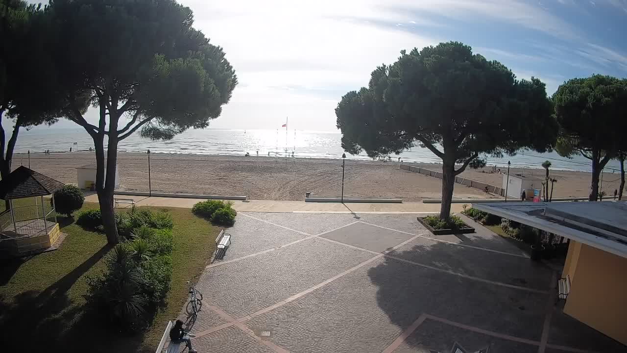 Spletna kamera Gradež (Grado) – Vhod na plažo