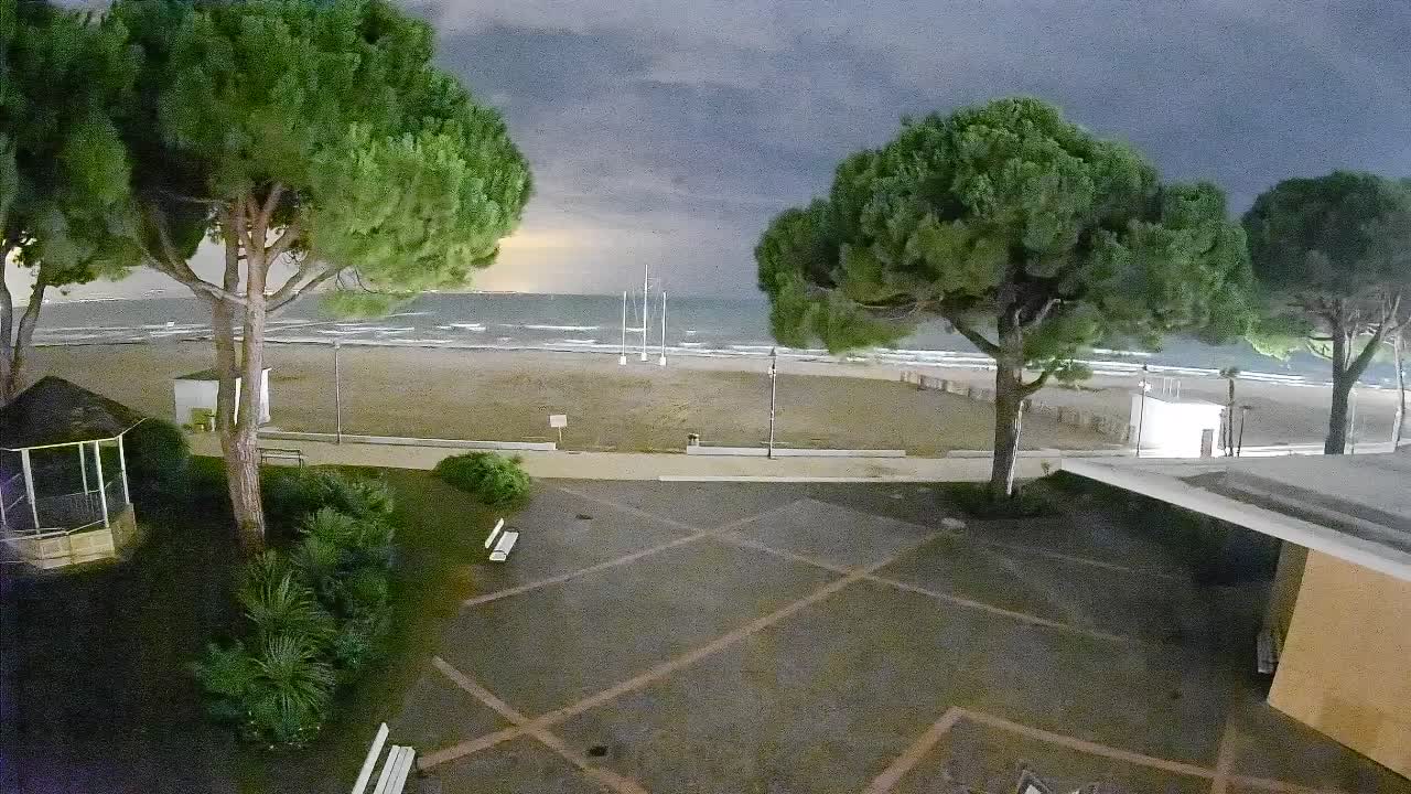 Spletna kamera Gradež (Grado) – Vhod na plažo
