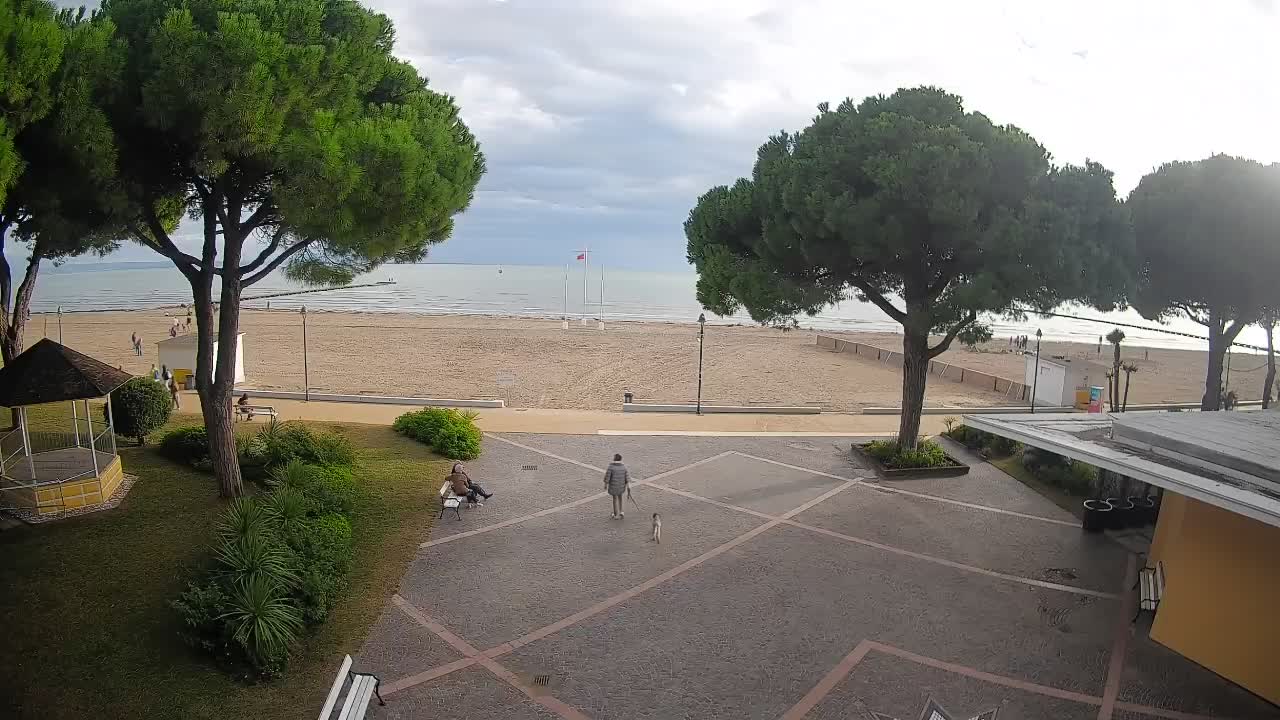 Spletna kamera Gradež (Grado) – Vhod na plažo