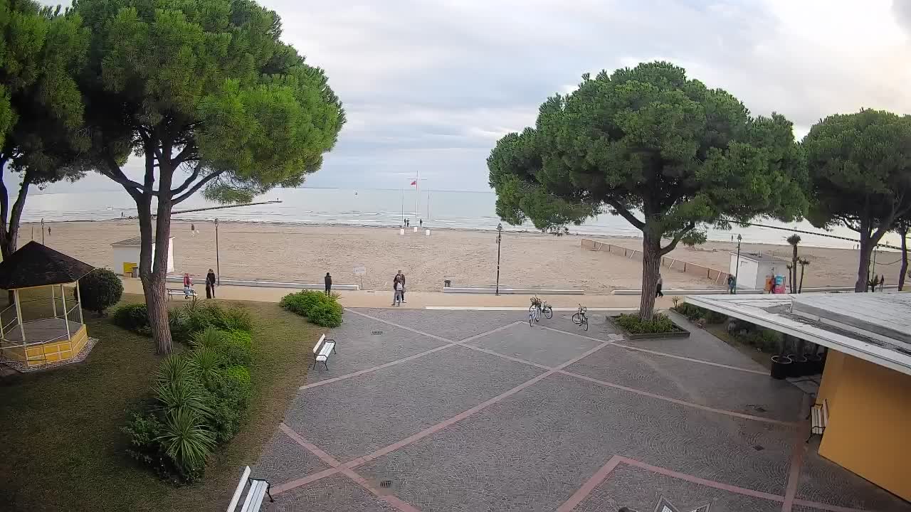 Webcam de Grado – Entrada de la playa (Lido di Grado)
