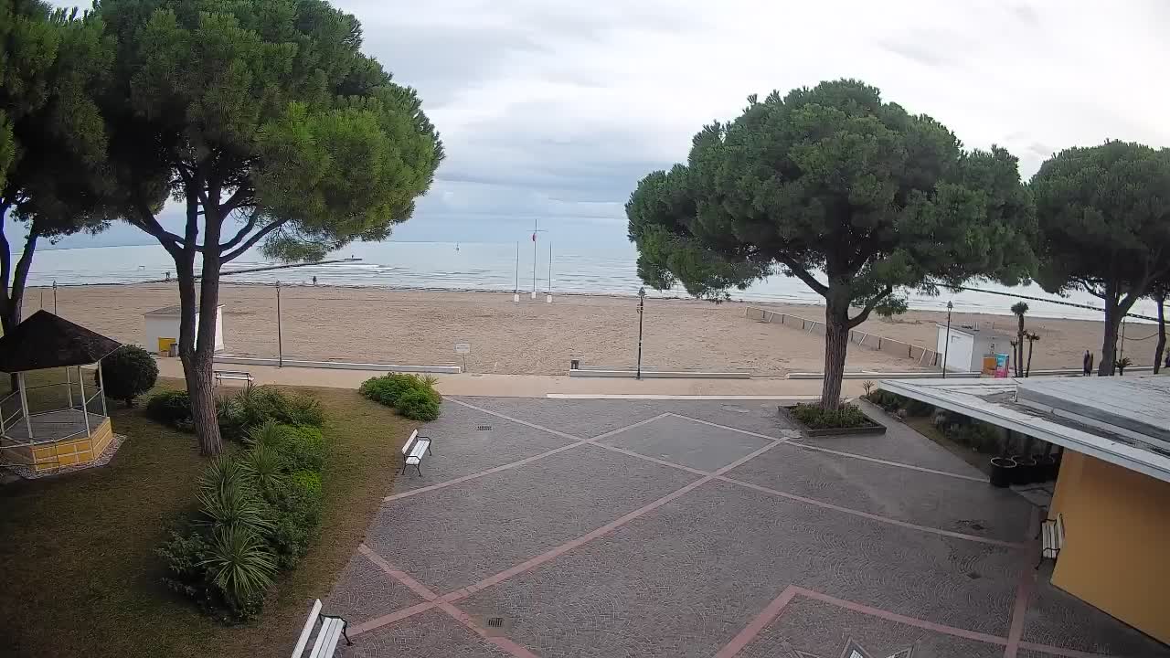 Webcam de Grado – Entrada de la playa (Lido di Grado)