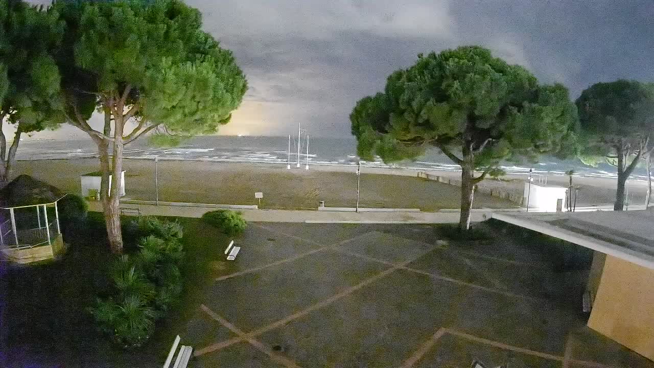 Spletna kamera Gradež (Grado) – Vhod na plažo