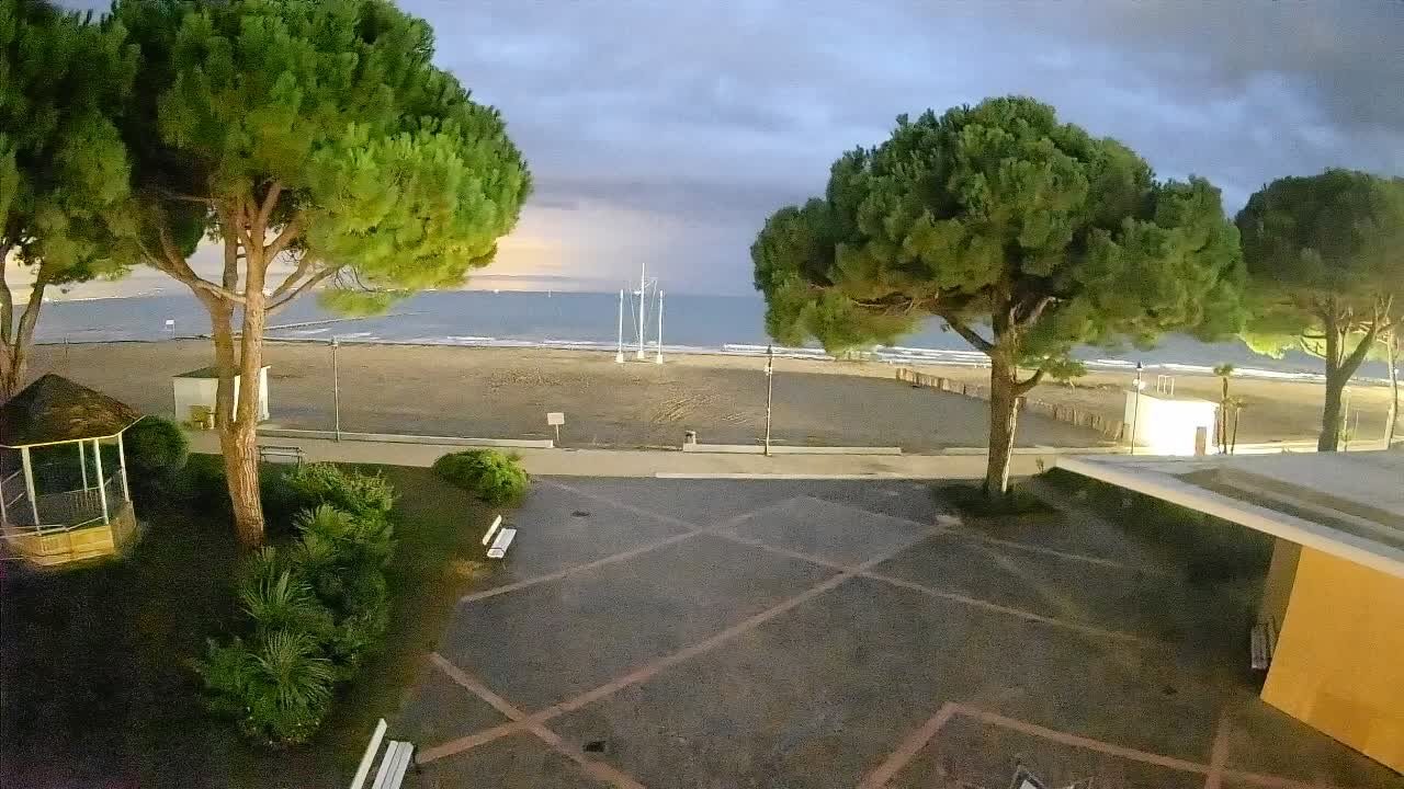 Webcam de Grado – Entrada de la playa (Lido di Grado)
