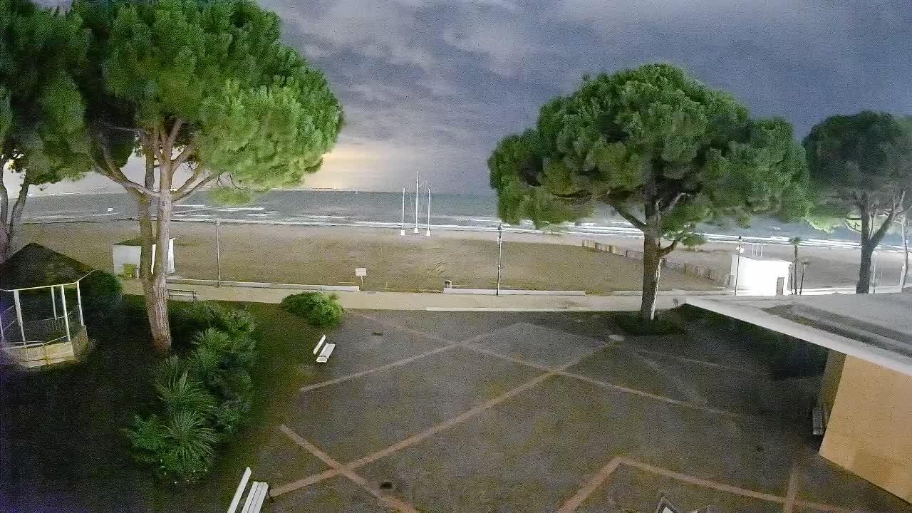 Spletna kamera Gradež (Grado) – Vhod na plažo