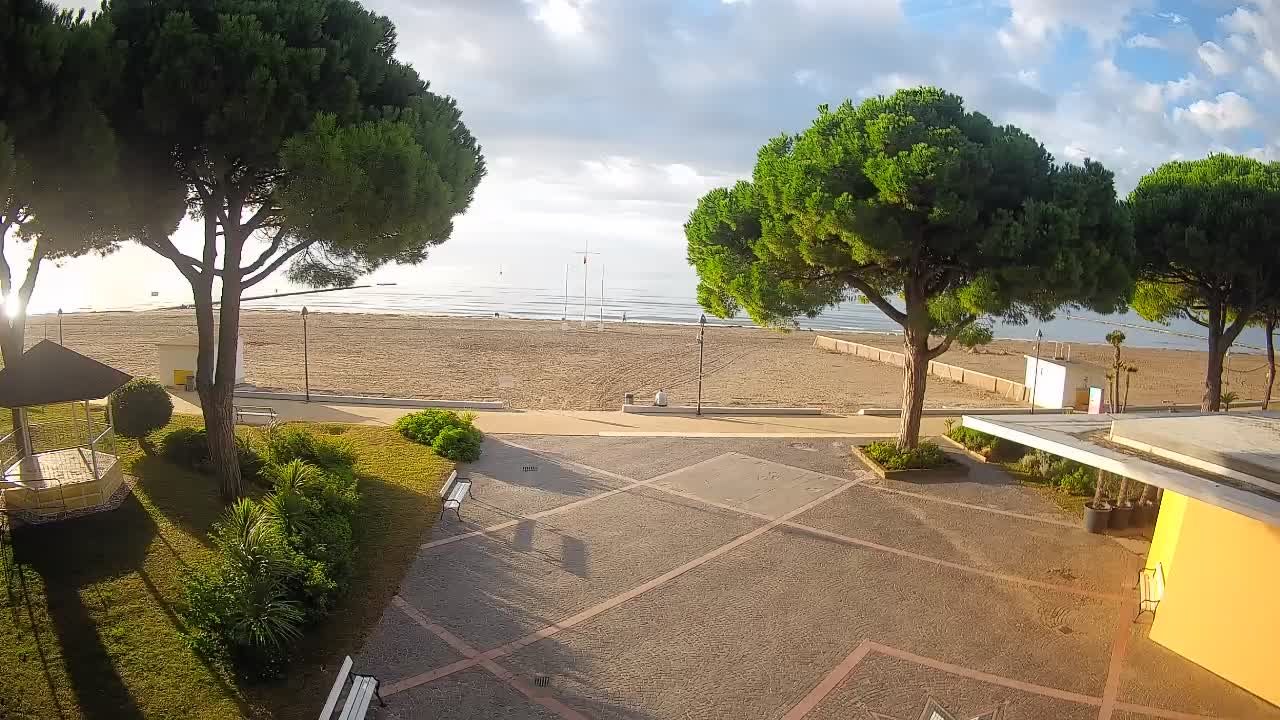 Webcam de Grado – Entrada de la playa (Lido di Grado)
