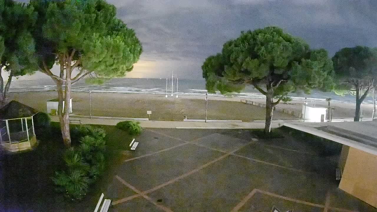 Spletna kamera Gradež (Grado) – Vhod na plažo