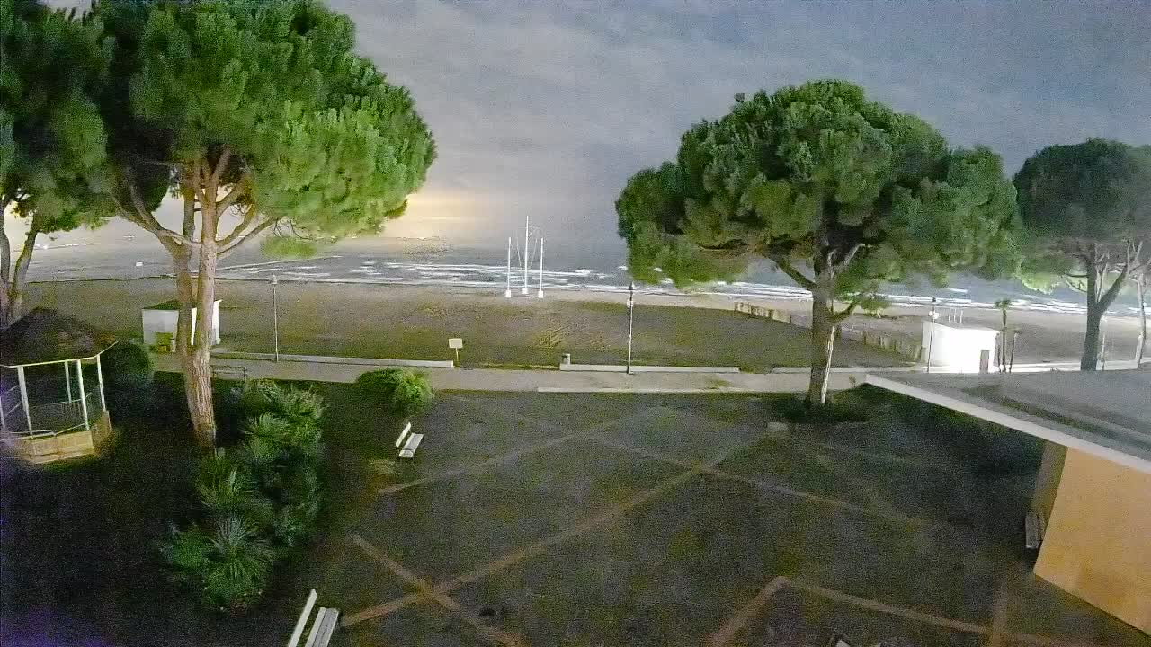 Spletna kamera Gradež (Grado) – Vhod na plažo