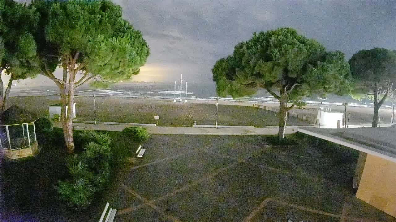 Spletna kamera Gradež (Grado) – Vhod na plažo