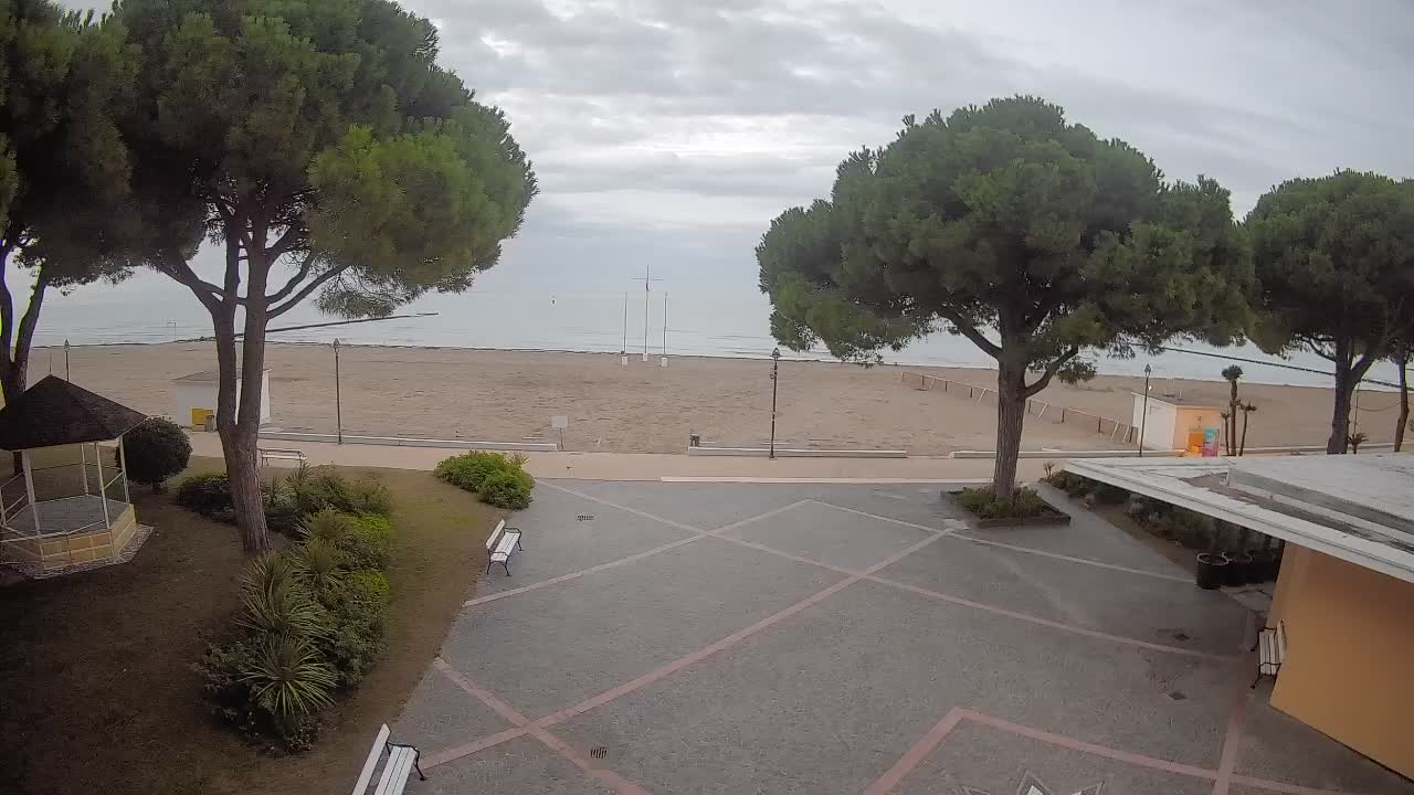 Spletna kamera Gradež (Grado) – Vhod na plažo