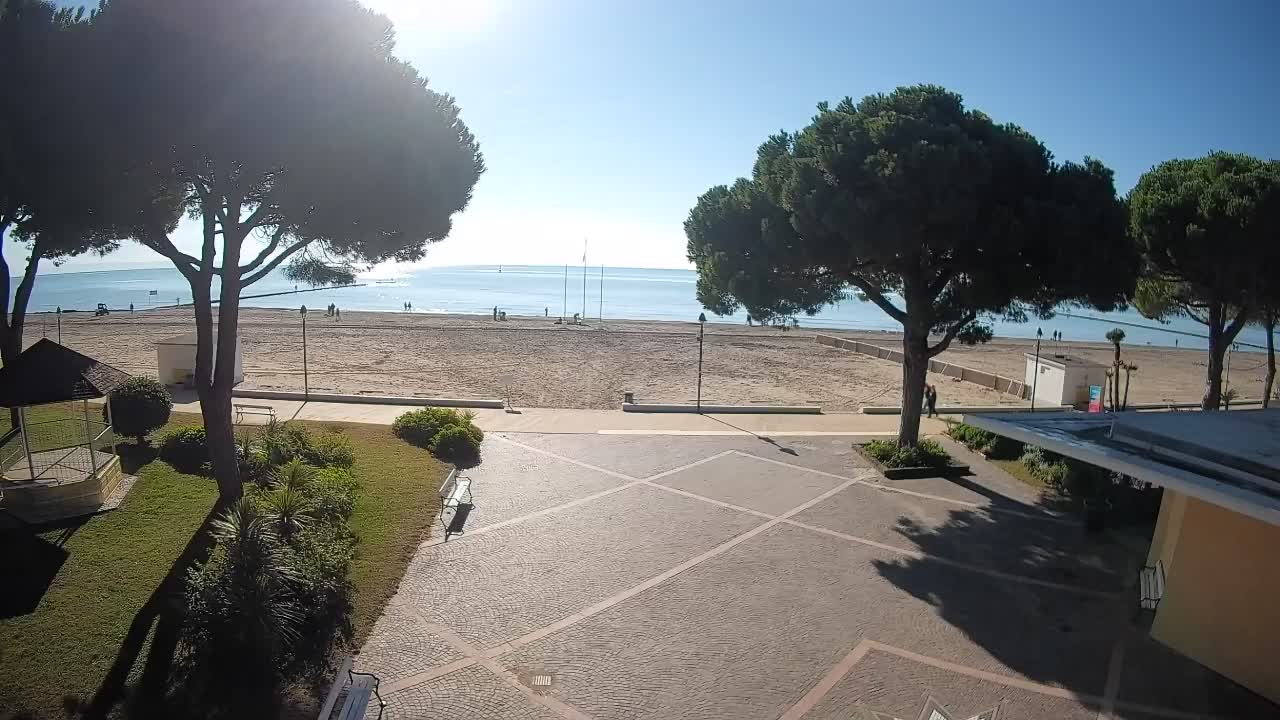 Webcam de Grado – Entrada de la playa (Lido di Grado)