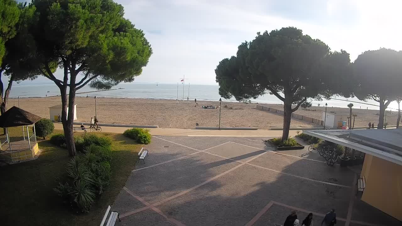 Spletna kamera Gradež (Grado) – Vhod na plažo