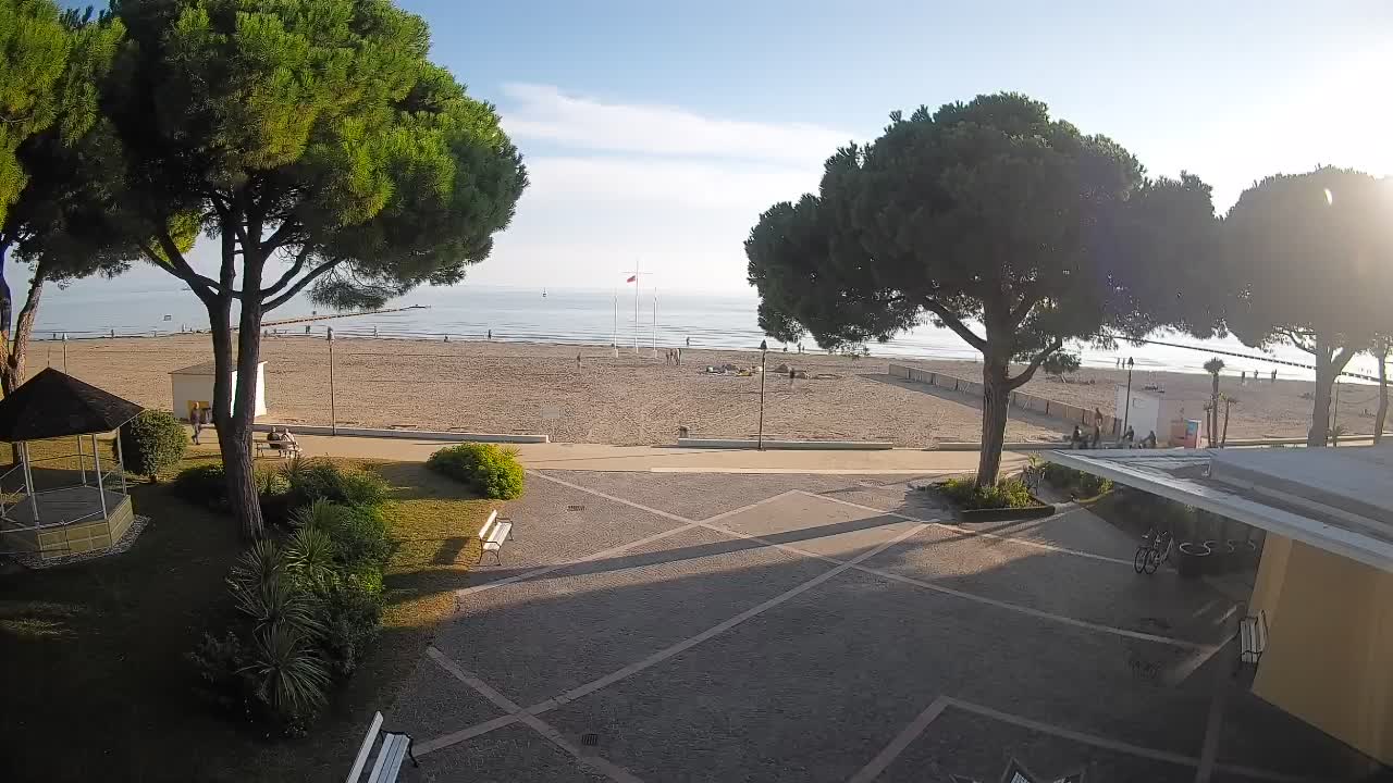 Spletna kamera Gradež (Grado) – Vhod na plažo