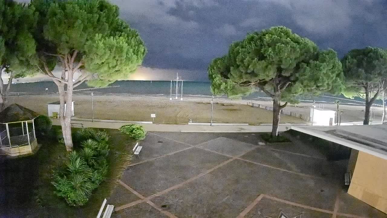Web kamera Grado – Ulaz na plažu (Lido di Grado)