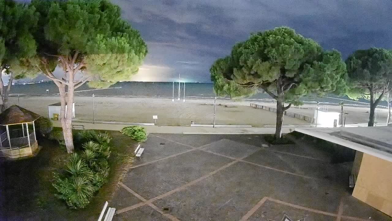 Webcam Grado – Entrée de la plage (Lido di Grado)