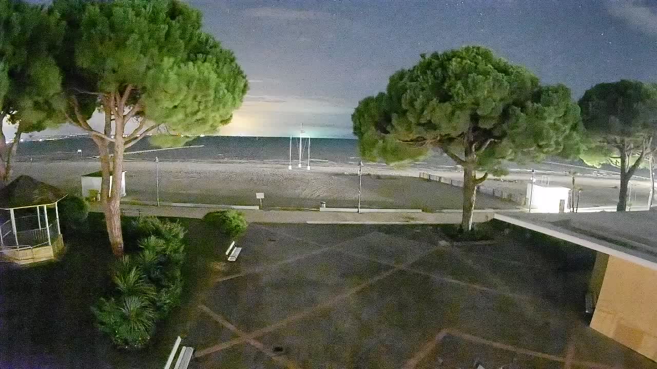 Spletna kamera Gradež (Grado) – Vhod na plažo