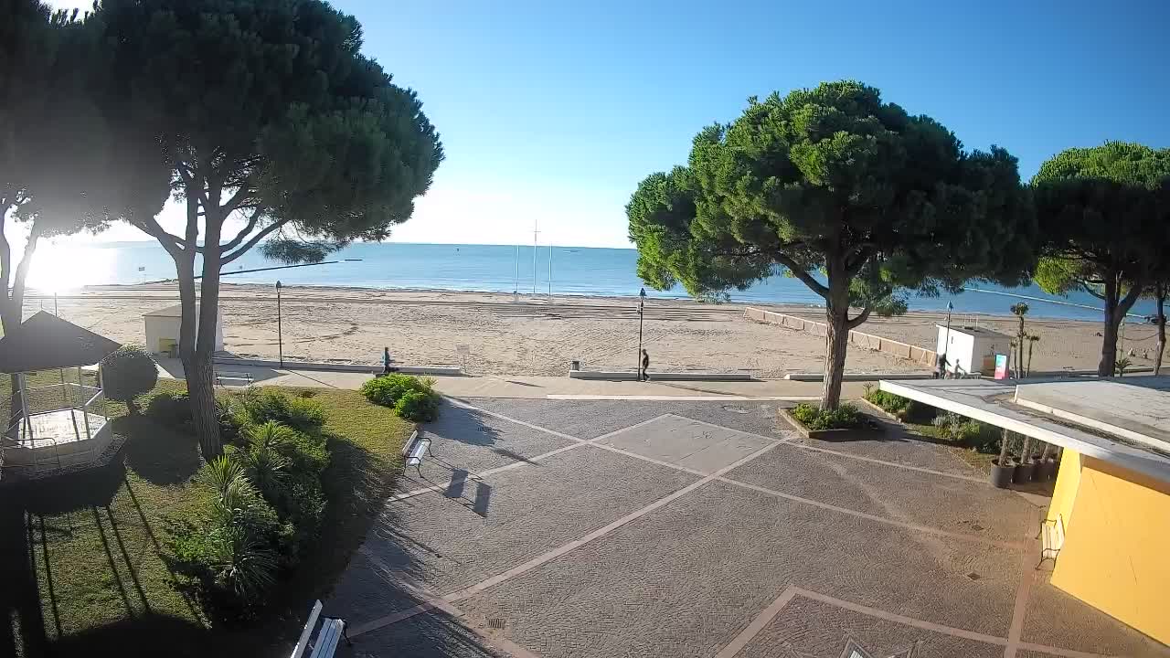 Spletna kamera Gradež (Grado) – Vhod na plažo