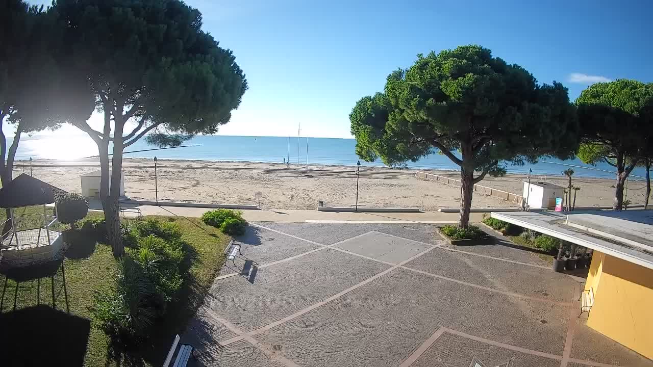 Webcam de Grado – Entrada de la playa (Lido di Grado)
