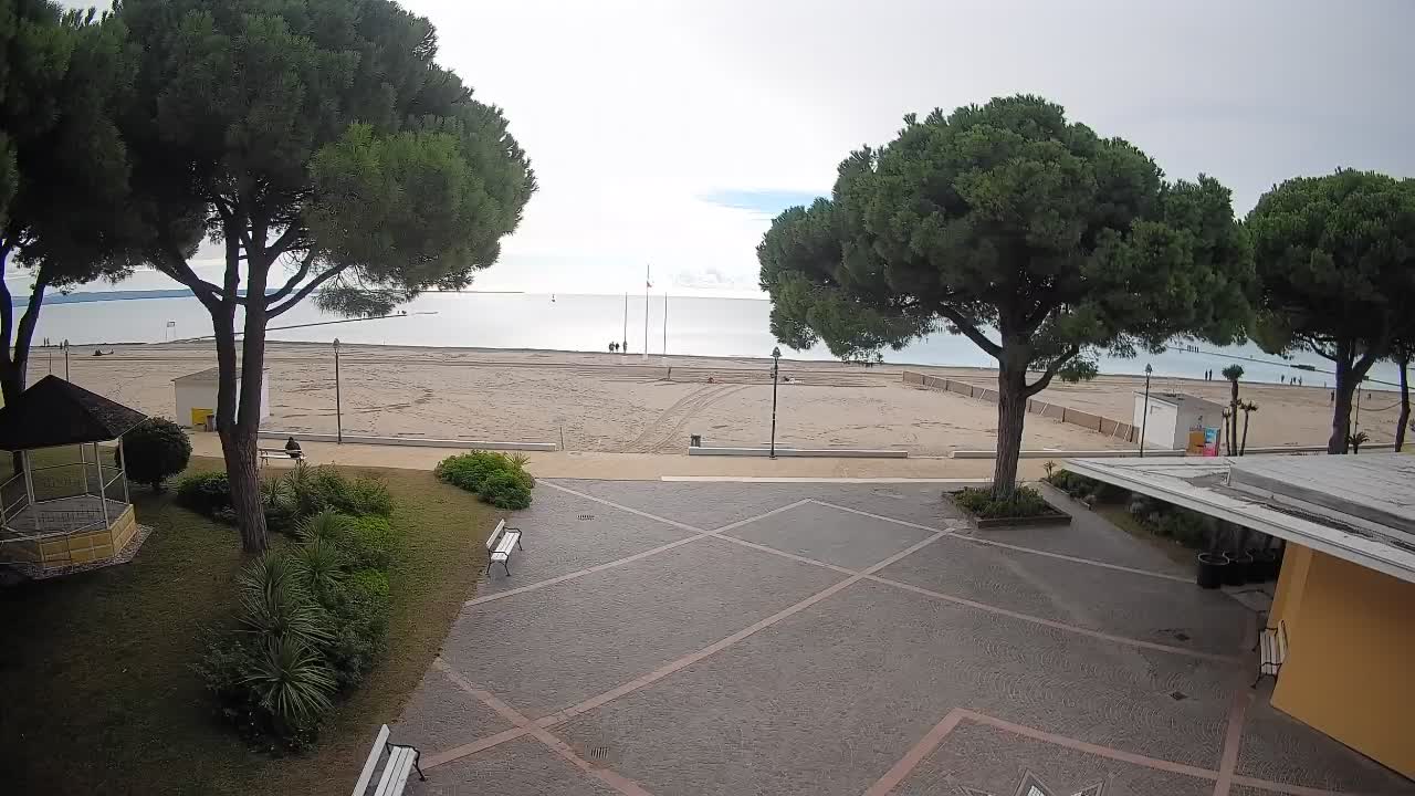 Spletna kamera Gradež (Grado) – Vhod na plažo
