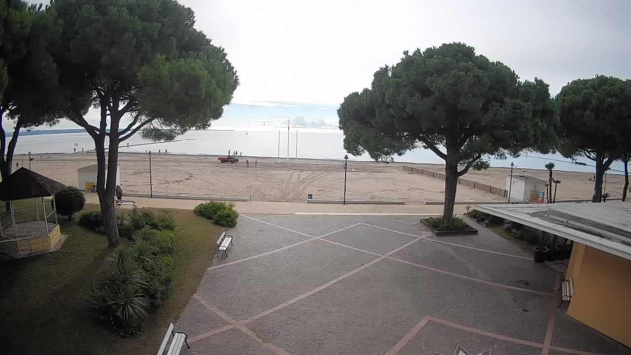 Spletna kamera Gradež (Grado) – Vhod na plažo