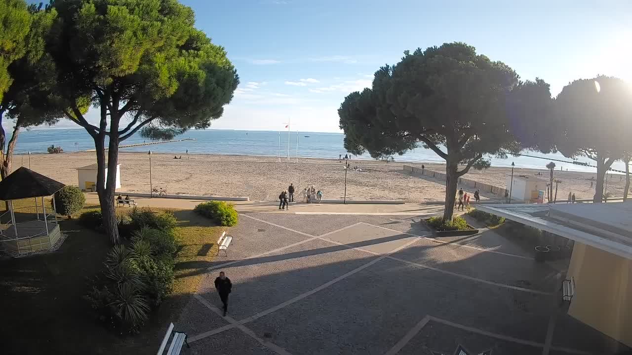 Webcam de Grado – Entrada de la playa (Lido di Grado)