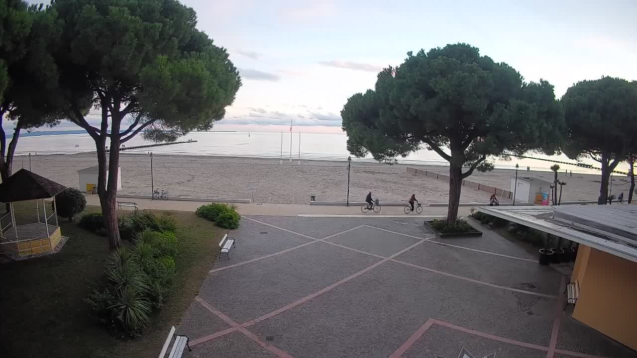 Spletna kamera Gradež (Grado) – Vhod na plažo