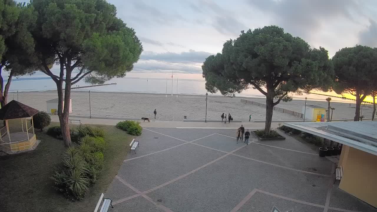 Spletna kamera Gradež (Grado) – Vhod na plažo