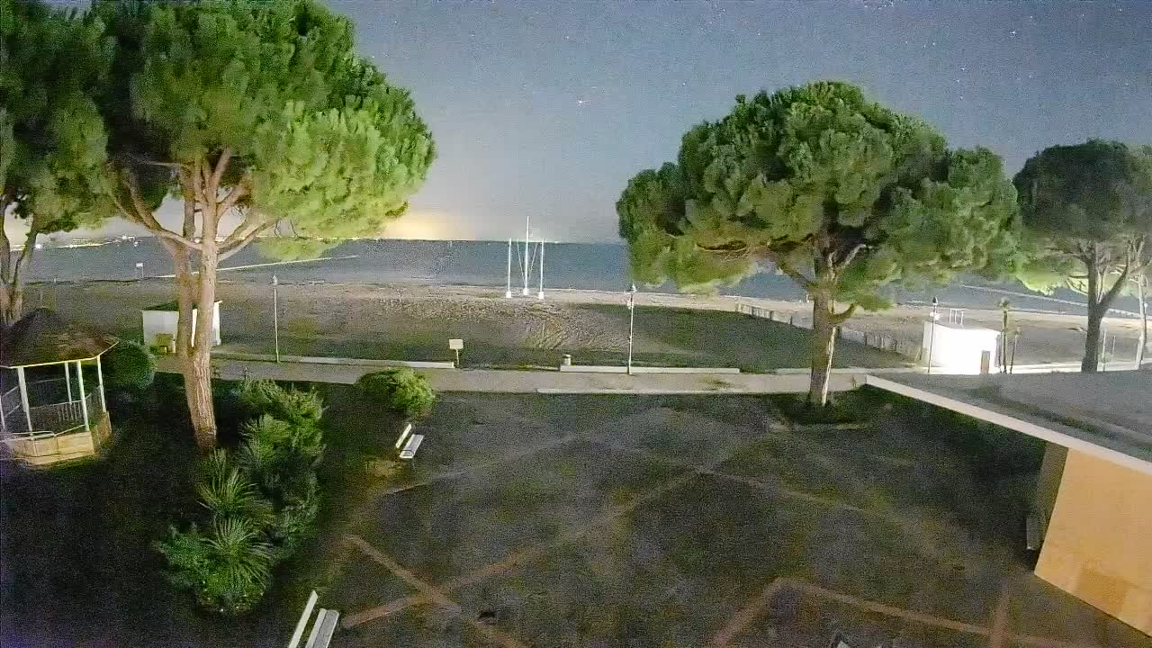 Spletna kamera Gradež (Grado) – Vhod na plažo