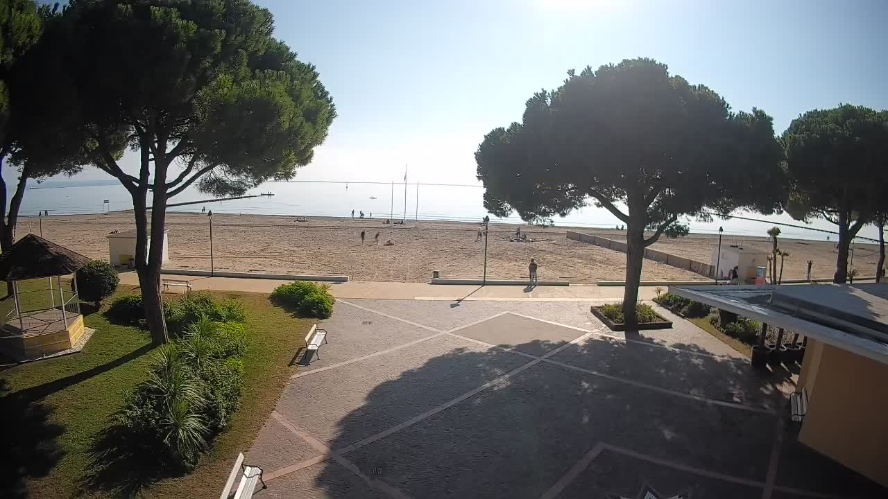Spletna kamera Gradež (Grado) – Vhod na plažo