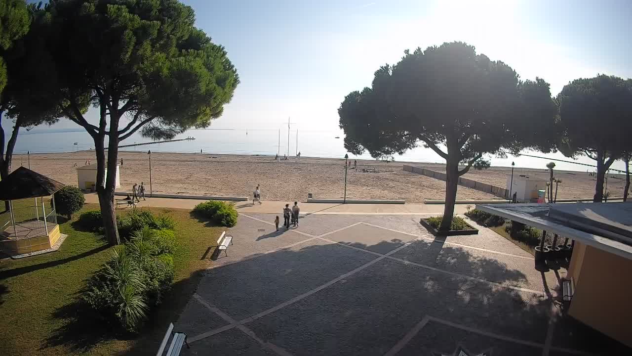 Web kamera Grado – Ulaz na plažu (Lido di Grado)