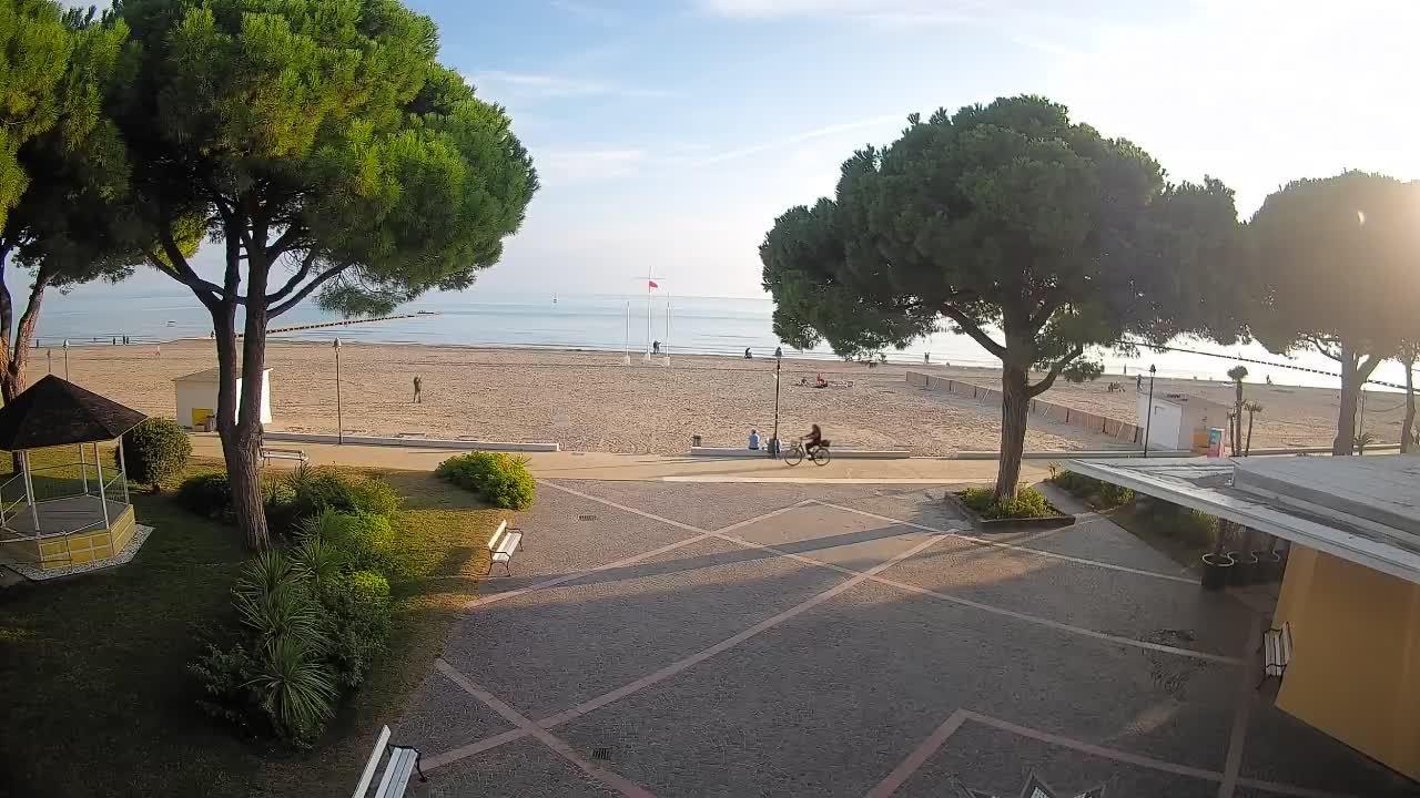 Spletna kamera Gradež (Grado) – Vhod na plažo