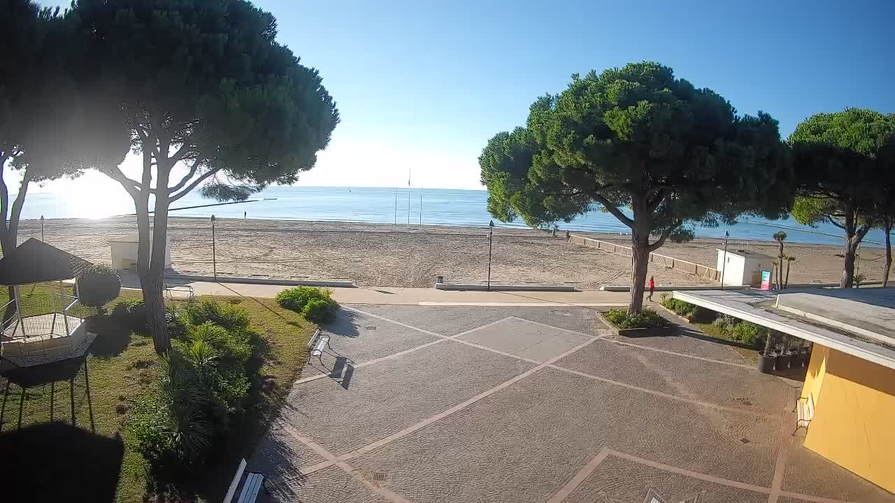 Webcam de Grado – Entrada de la playa (Lido di Grado)