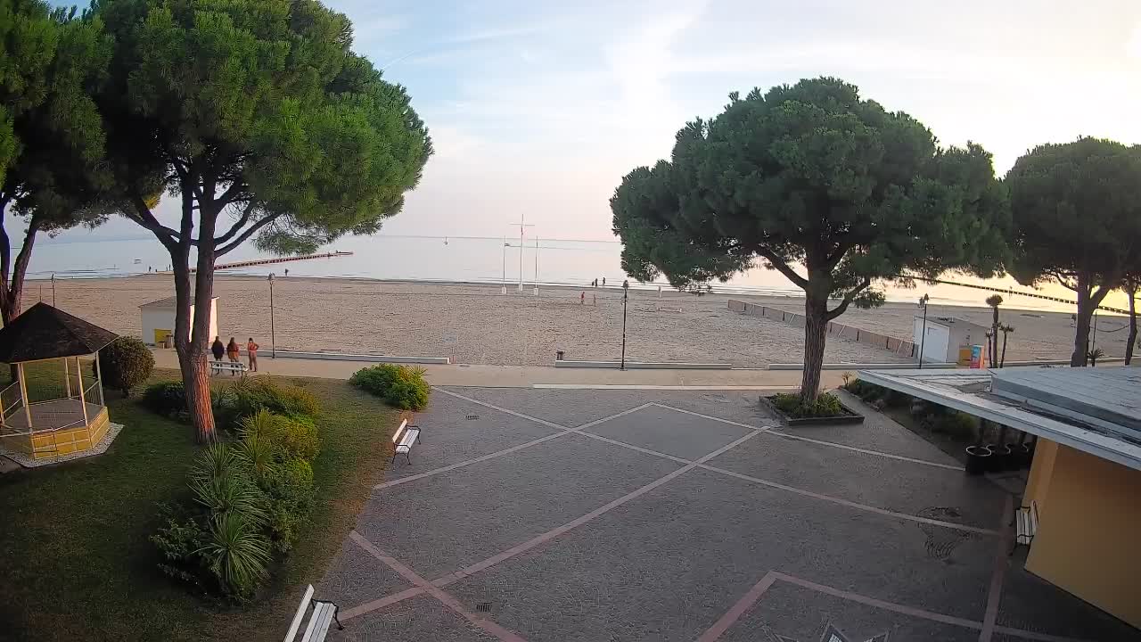 Web kamera Grado – Ulaz na plažu (Lido di Grado)