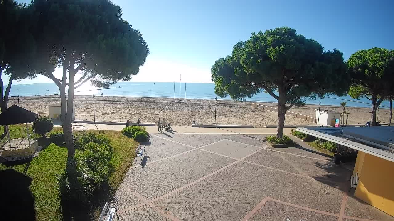 Spletna kamera Gradež (Grado) – Vhod na plažo