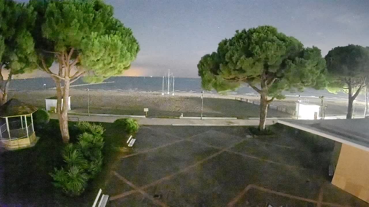 Spletna kamera Gradež (Grado) – Vhod na plažo